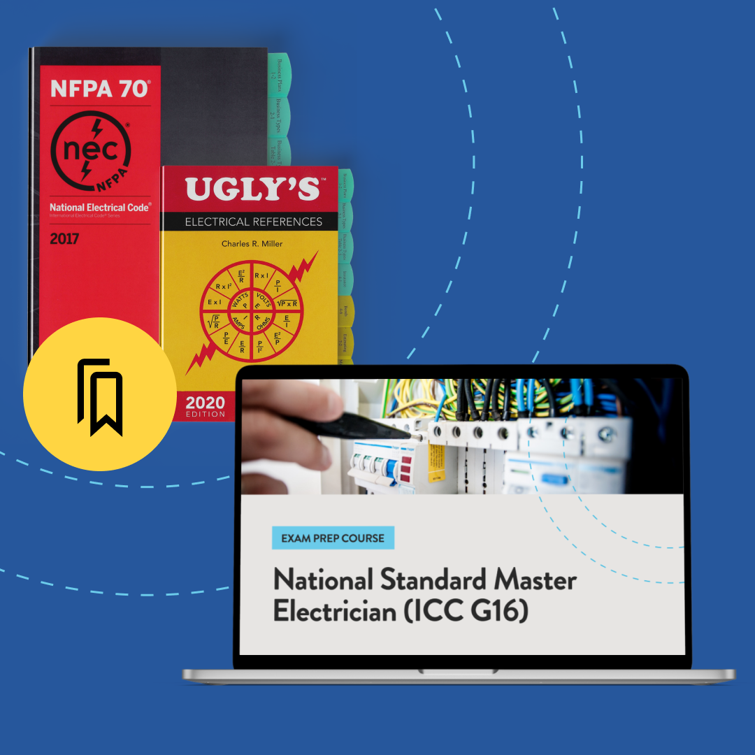 National Standard Master Electrician (ICC G16) Exam Prep Package