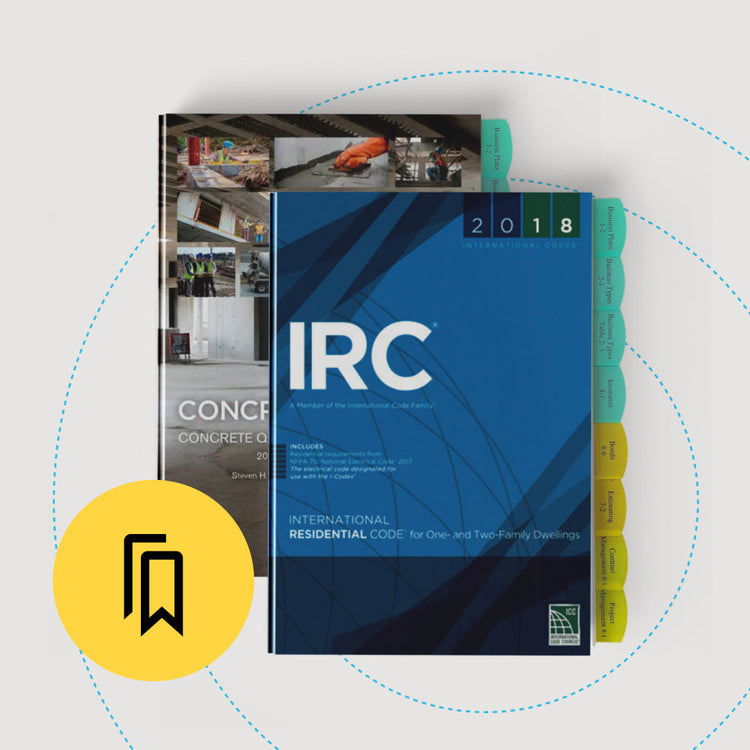 Kansas Standard Residential Building Contractor C (ICC KGC) Exam Tabbed and Highlighted Book Bundle