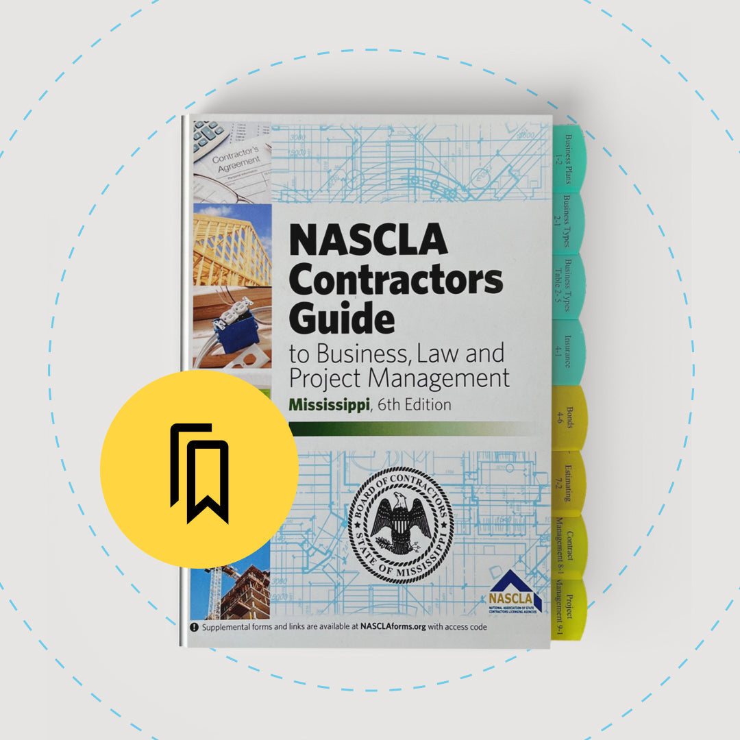 Mississippi Law and Business Management Exam Tabbed and Highlighted Book