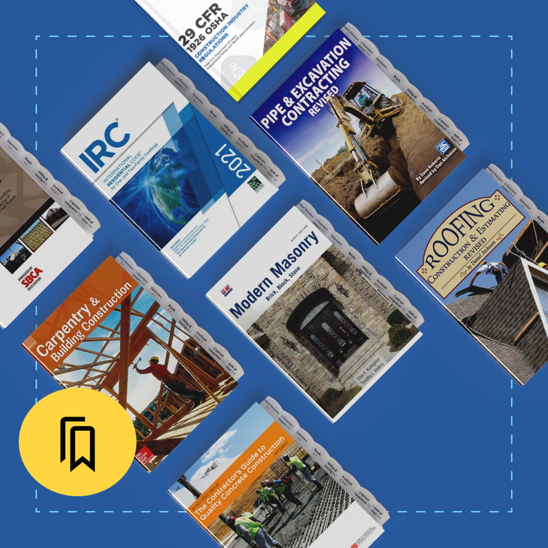 Mississippi Residential Builder Exam Tabbed and Highlighted Book Bundle