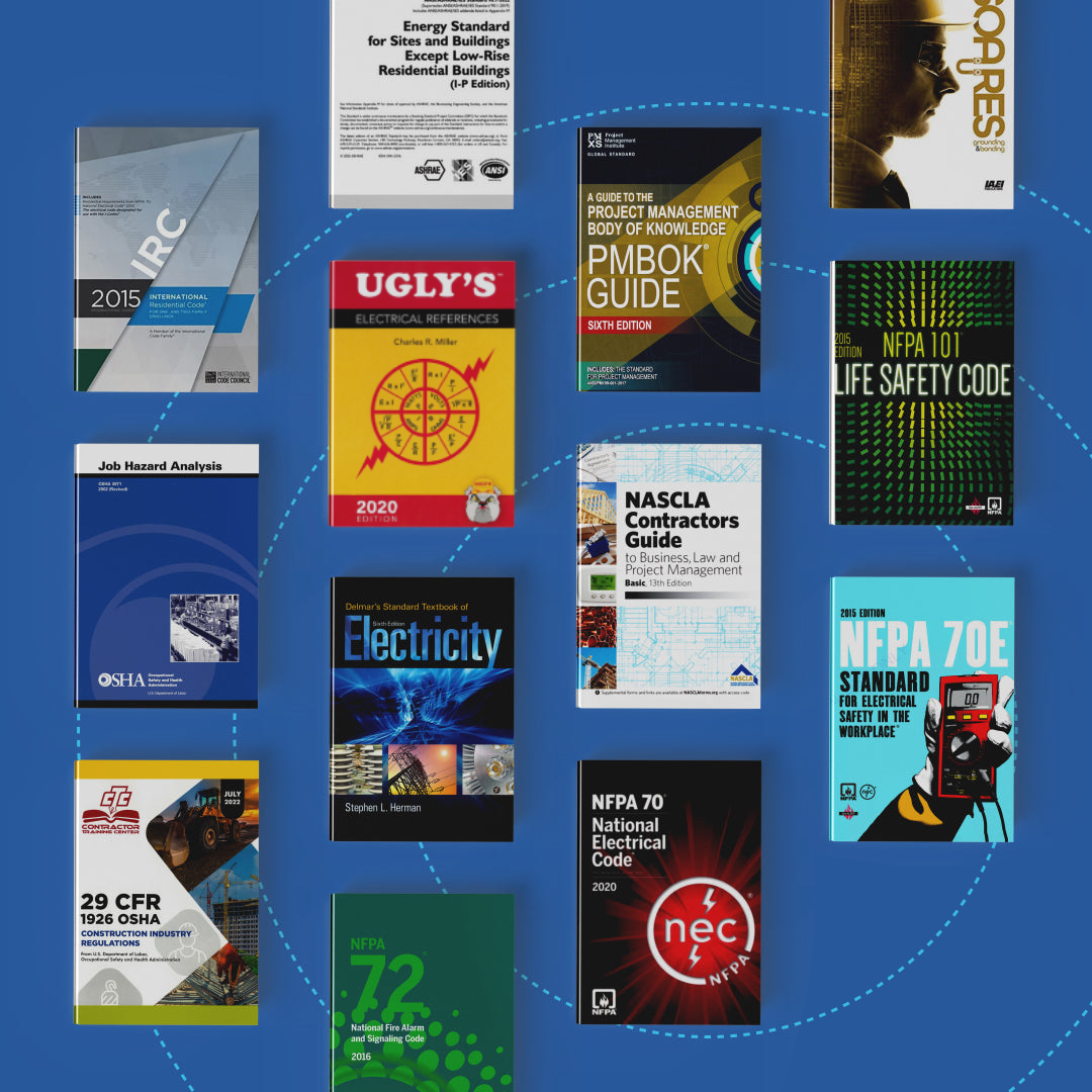 NASCLA Accredited Trade Examination for Master/Unlimited Electrical Contractors Book Bundle