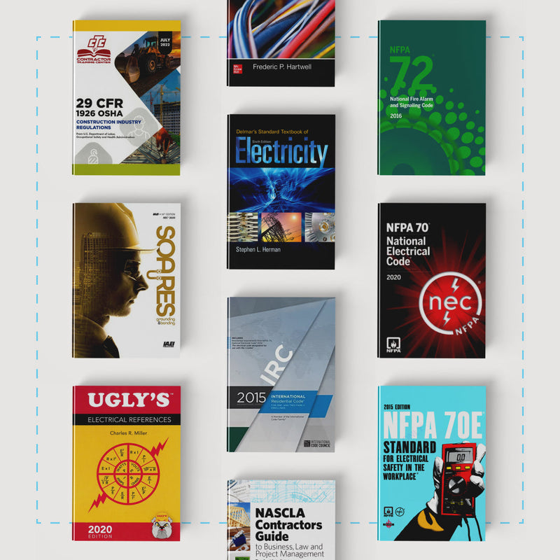 NASCLA Accredited Trade Examination for Residential Electrical Contractors Book Bundle