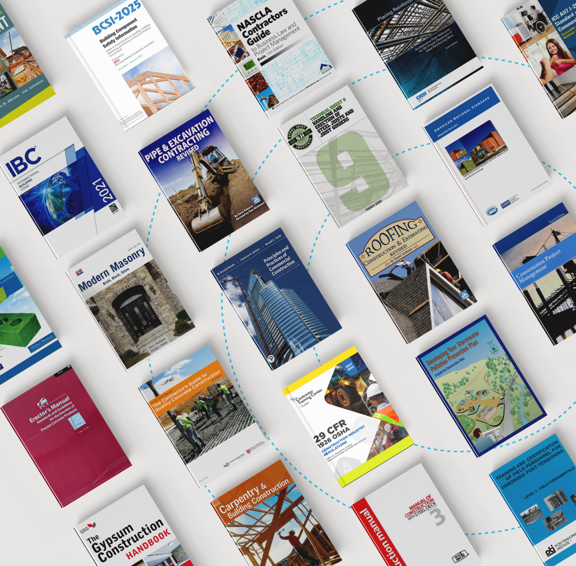 National NASCLA Commercial Builder Accredited Exam Book Bundle