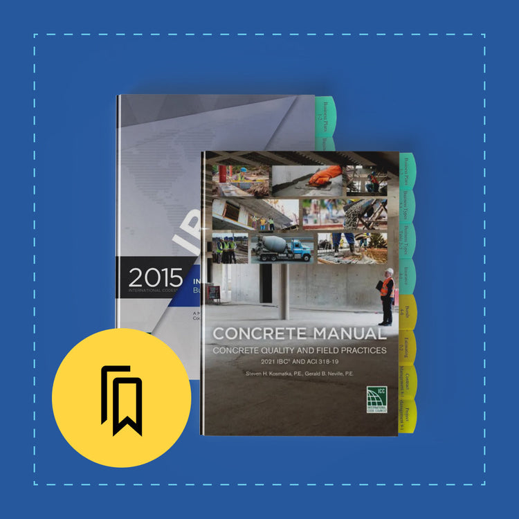 National Standard General Building Contractor A (ICC F11) Exam Tabbed and Highlighted Book Bundle