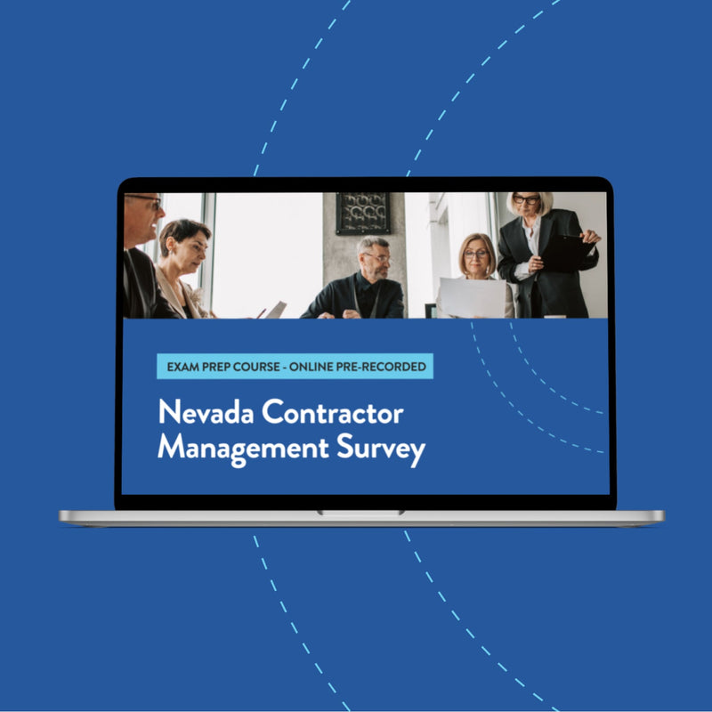 Nevada Contractor Management Survey Exam Prep Course