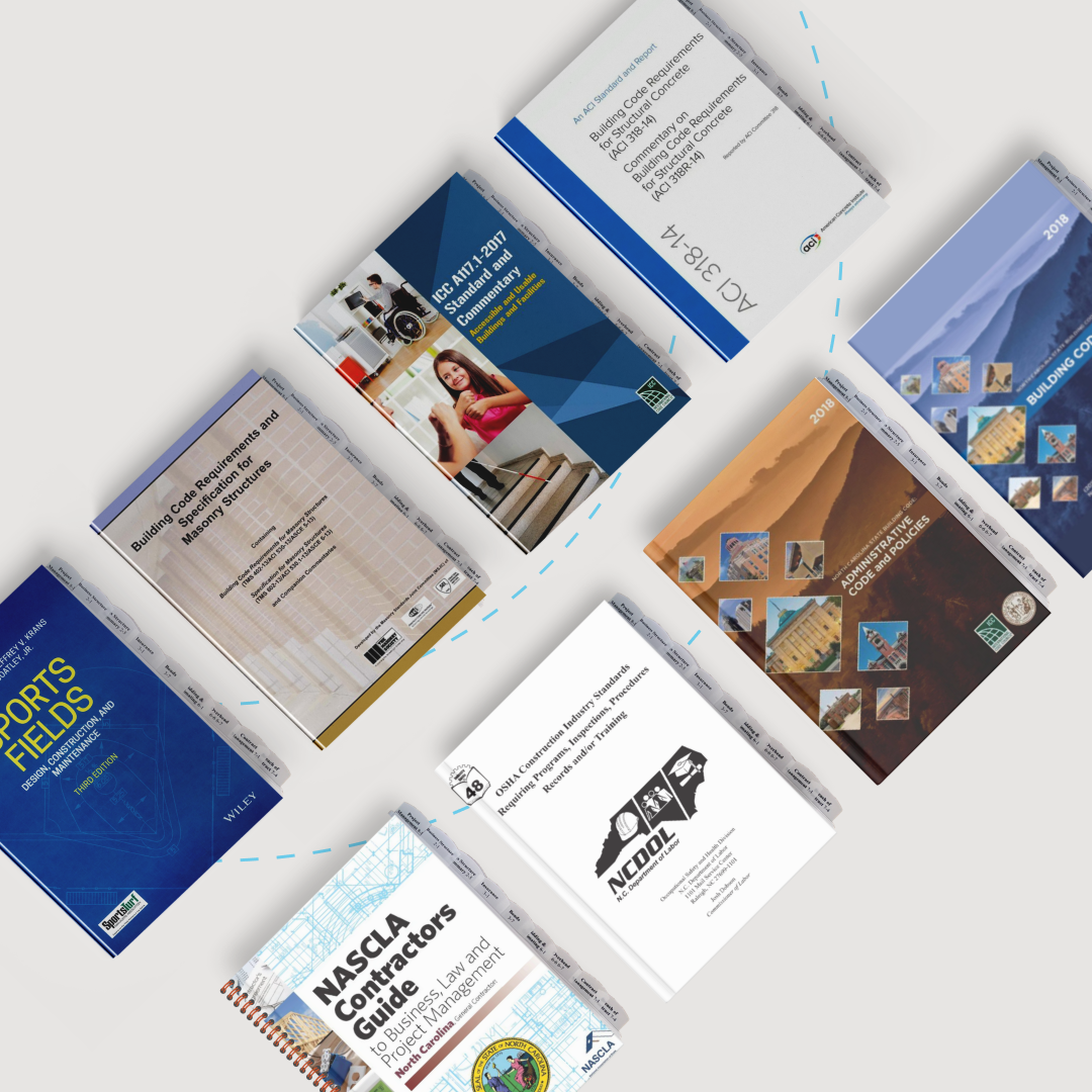 North Carolina Building Contractor Exam Tabbed and Highlighted Book Bundle