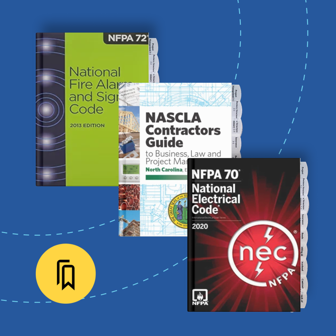North Carolina Electrical Contractor Exam Tabbed & Highlighted Book Bundle