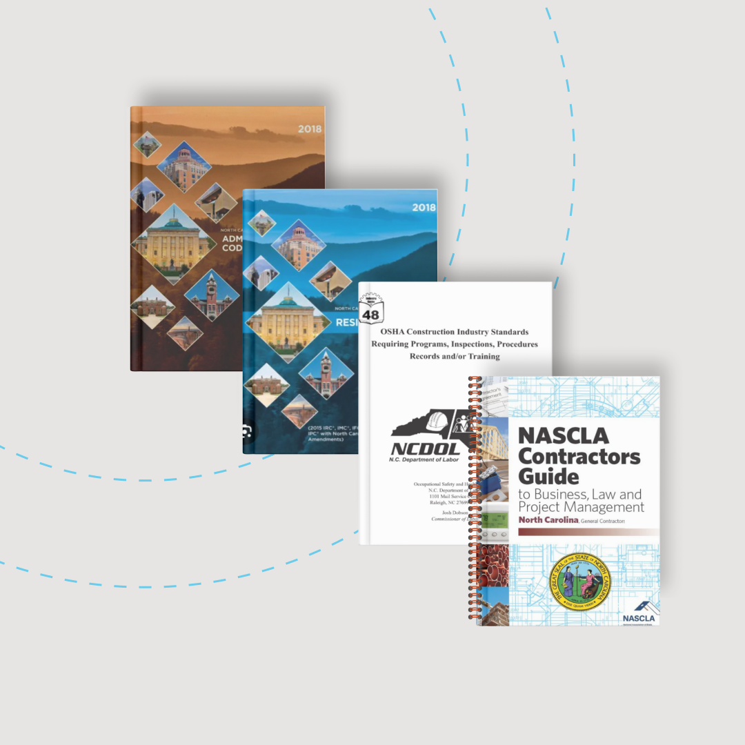 North Carolina Residential Contractor Exam Book Bundle