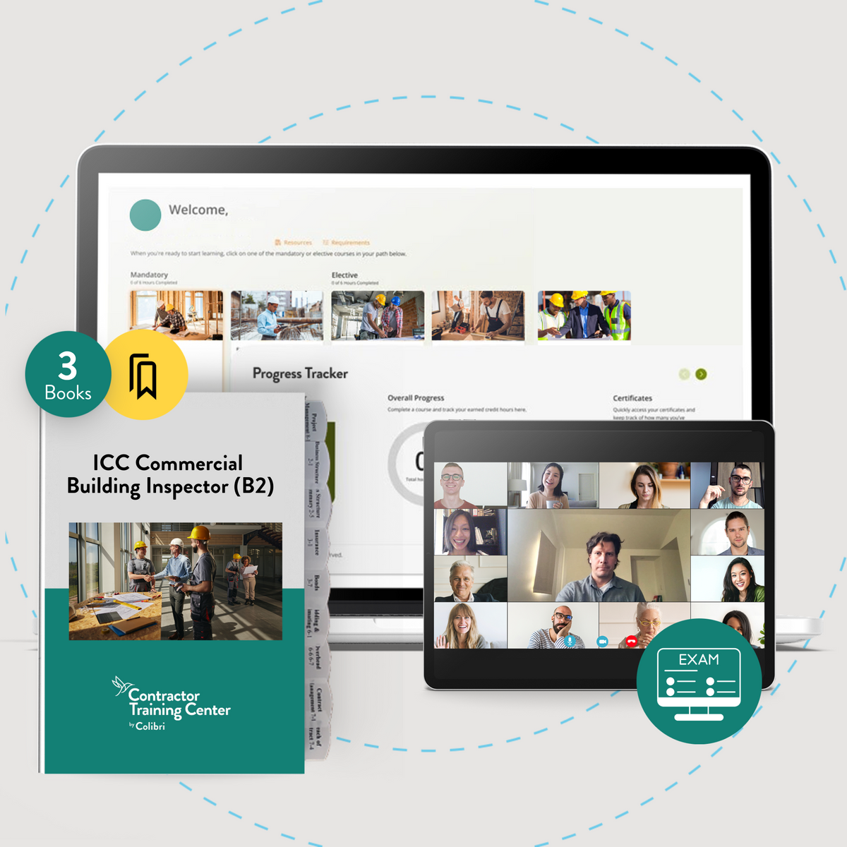 Online Package: ICC Commercial Building Inspector (B2) 2021 Exam Prep