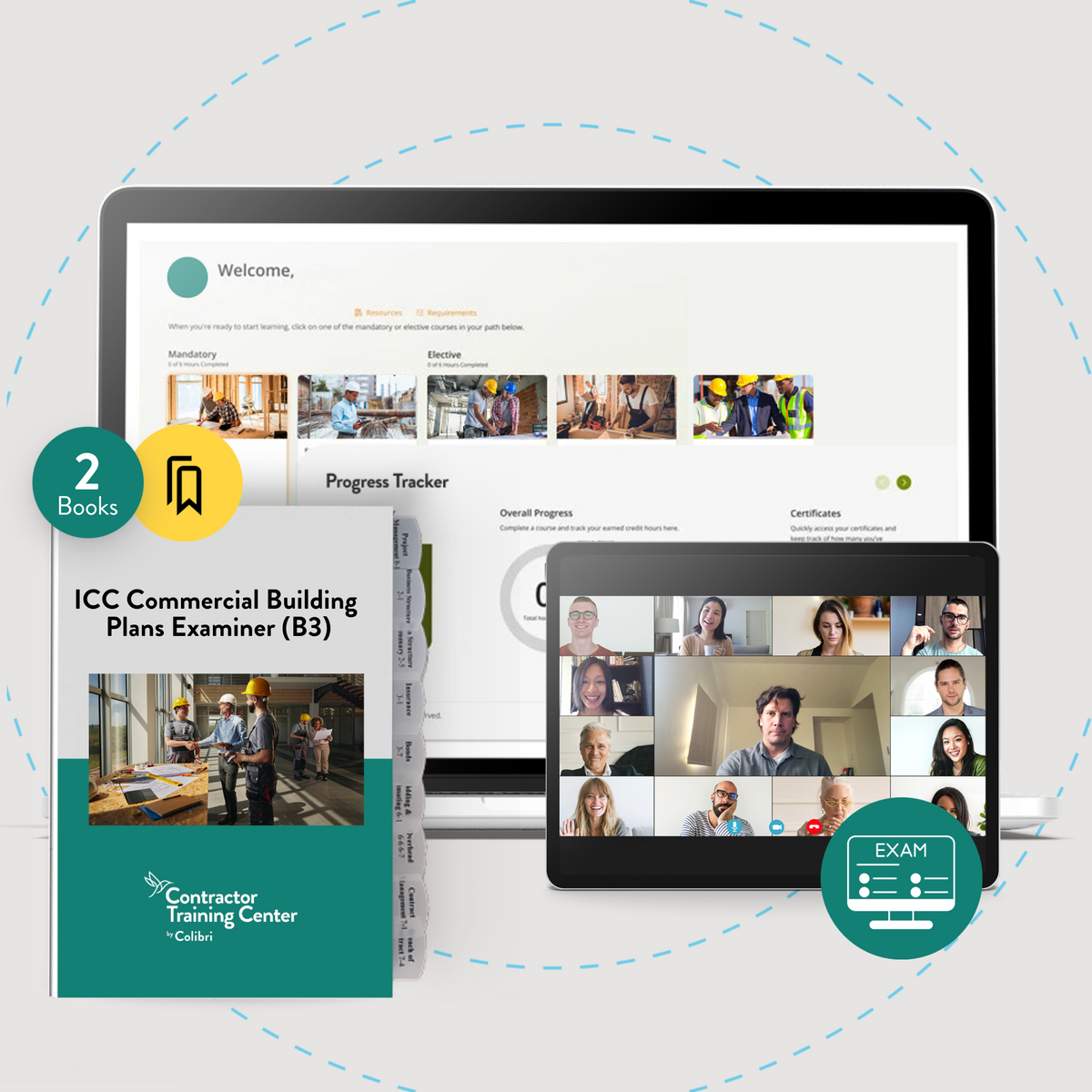 Online Package: ICC Commercial Building Plans Examiner (B3) 2021 Exam Prep