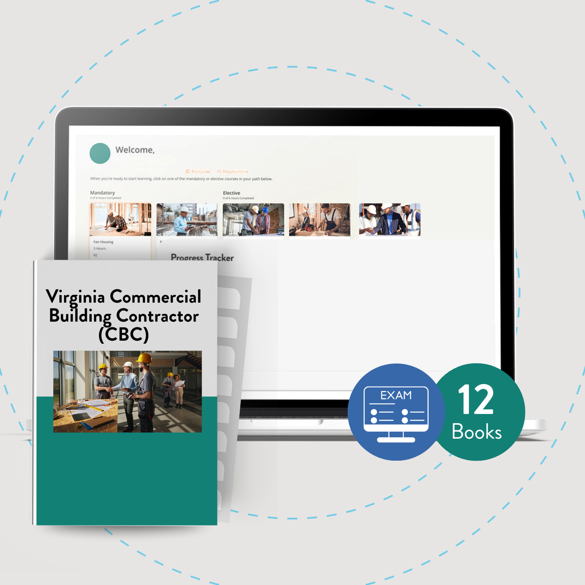 Online Package: Virginia Commercial Building Contractor (CBC) Exam