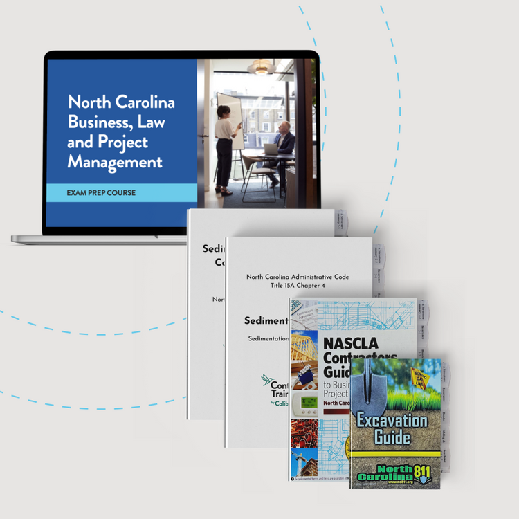 Pro Package: North Carolina Contractor Business and Law Exam Prep