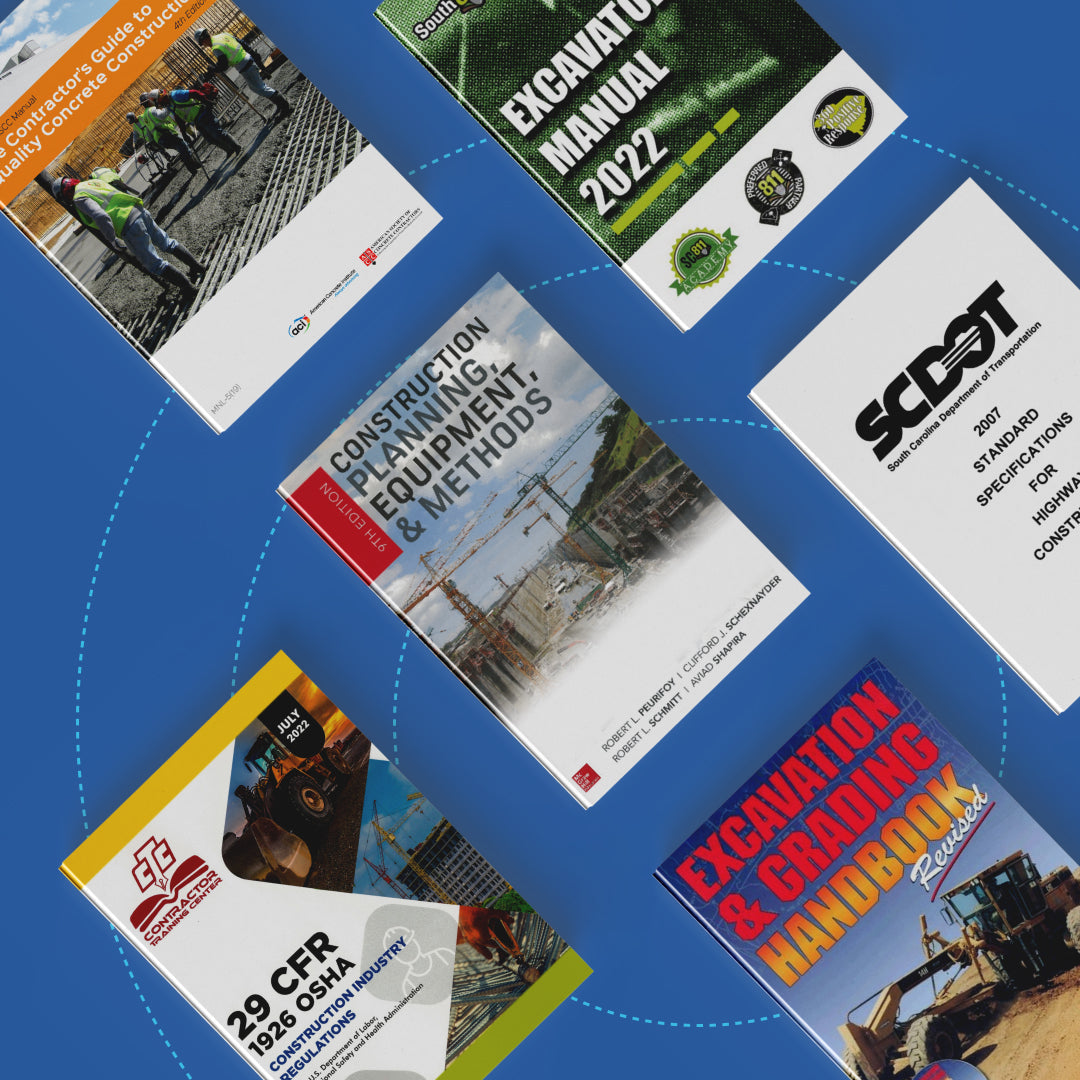 South Carolina Concrete Paving Contractor Book Bundle