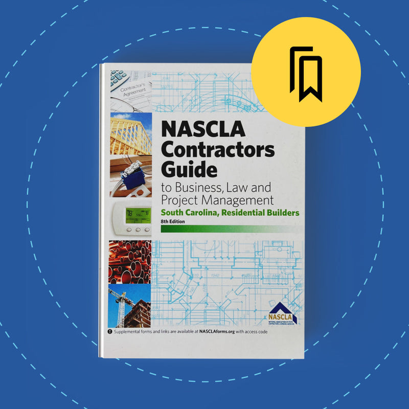 South Carolina Residential Business Law Contractor Exam Tabbed and Highlighted Book