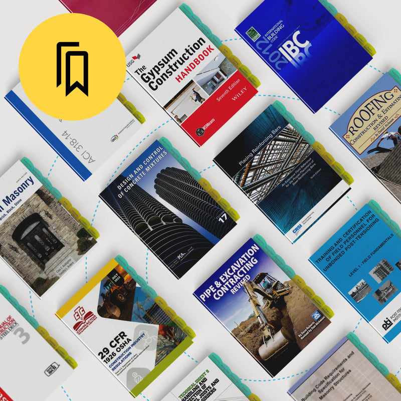 Tennessee BC-B, C Commercial/Industrial Contractor Exam Tabbed & Highlighted Book Bundle