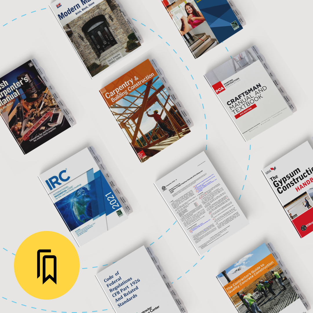 Virginia Home Improvement Contractor (HIC) Exam Tabbed and Highlighted Book Bundle