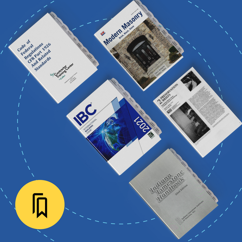 Virginia Masonry Contracting (BRK) Exam Tabbed and Highlighted Book Bundle