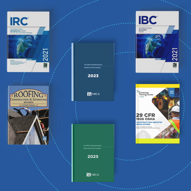 Virginia Roofing Contracting (ROC) Exam Book Bundle