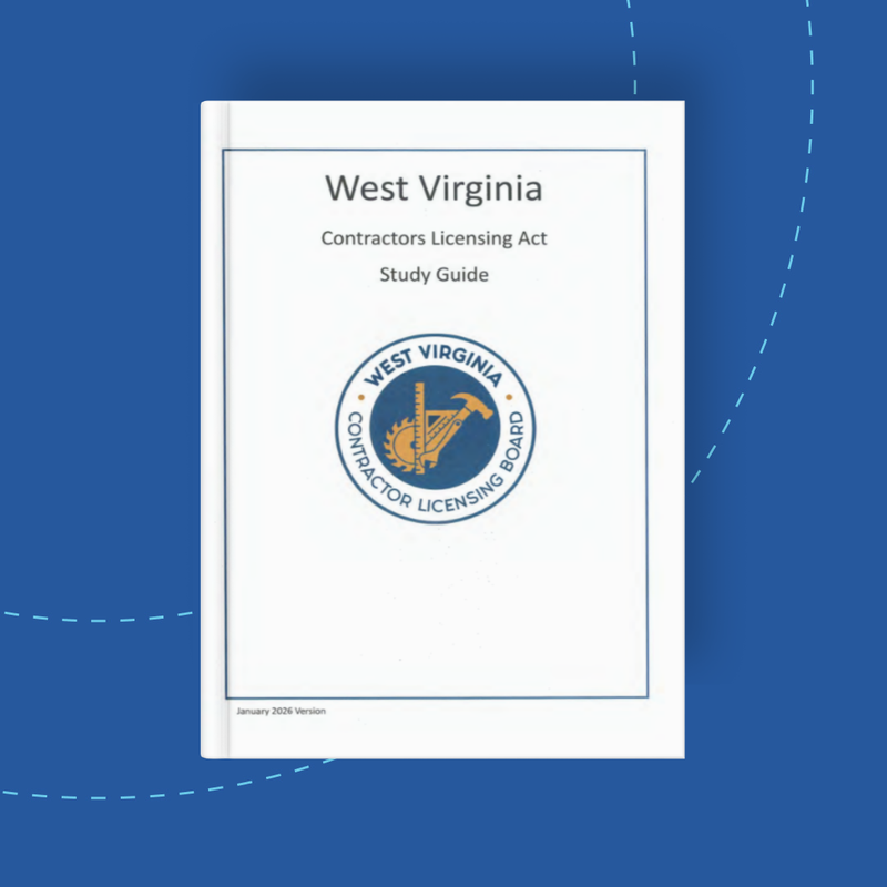 West Virginia Contractor Licensing Act Exam Study Guide